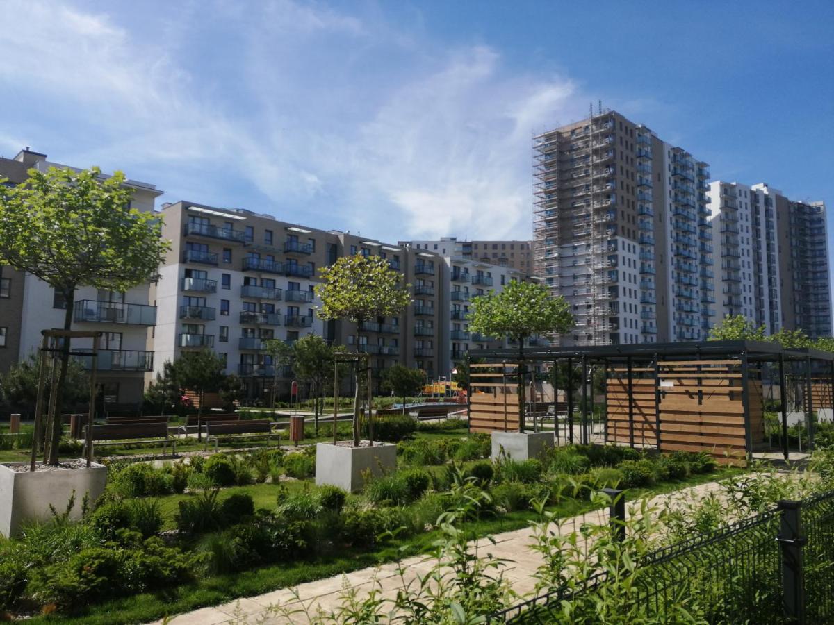 Apartament Gdansk Letnica Exteriör bild