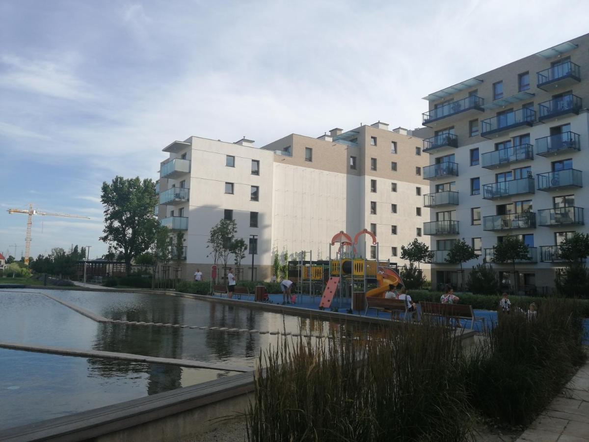 Apartament Gdansk Letnica Exteriör bild